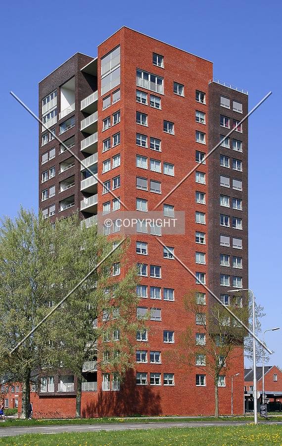Woontoren Zuiderplantage by René Hogendijk