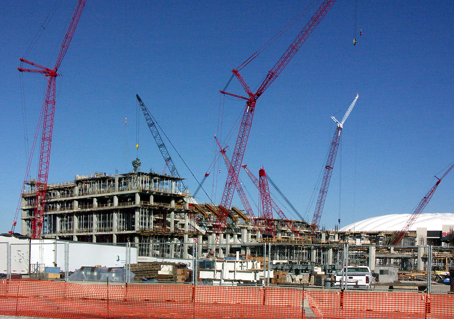 Lucas Oil Stadium by Marshall Gerometta