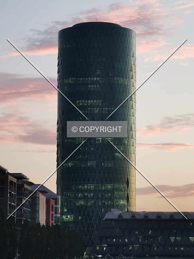 Westhafen Tower by Nephilim