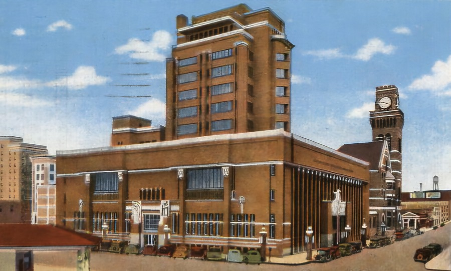 Woodbury County Courthouse by Olson News Co.