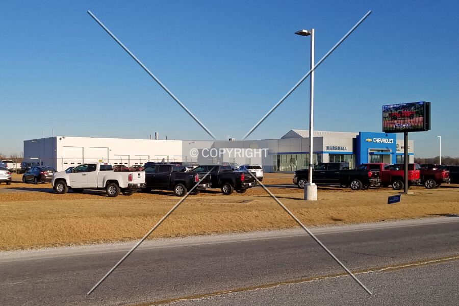 View from the northwest; January 6, 2018