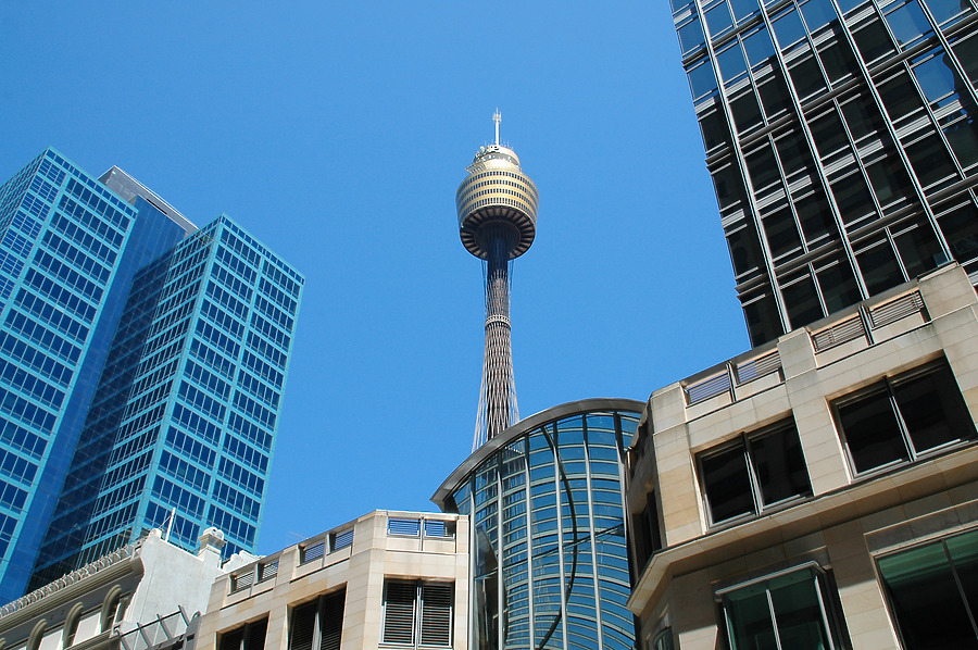 Sydney Tower by John Bek
