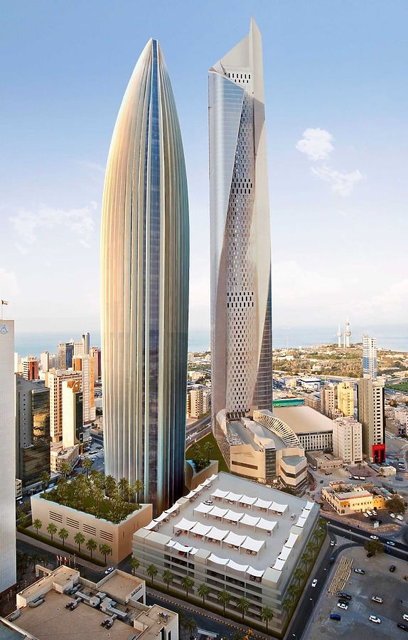 NBK Tower by Foster + Partners