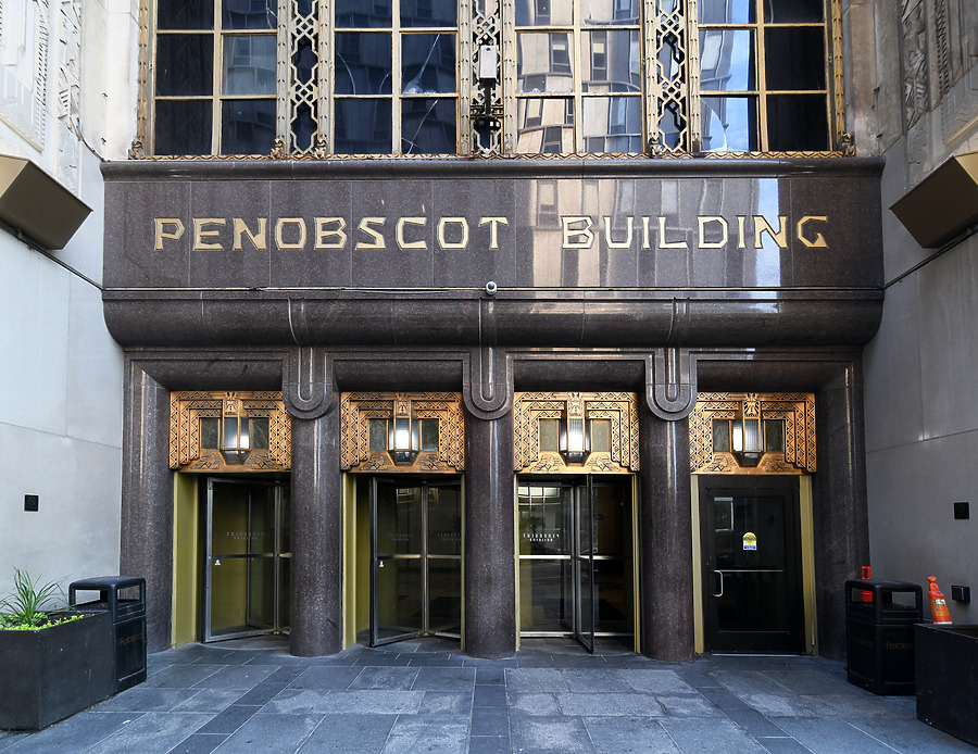 Penobscot Building by John W. Cahill