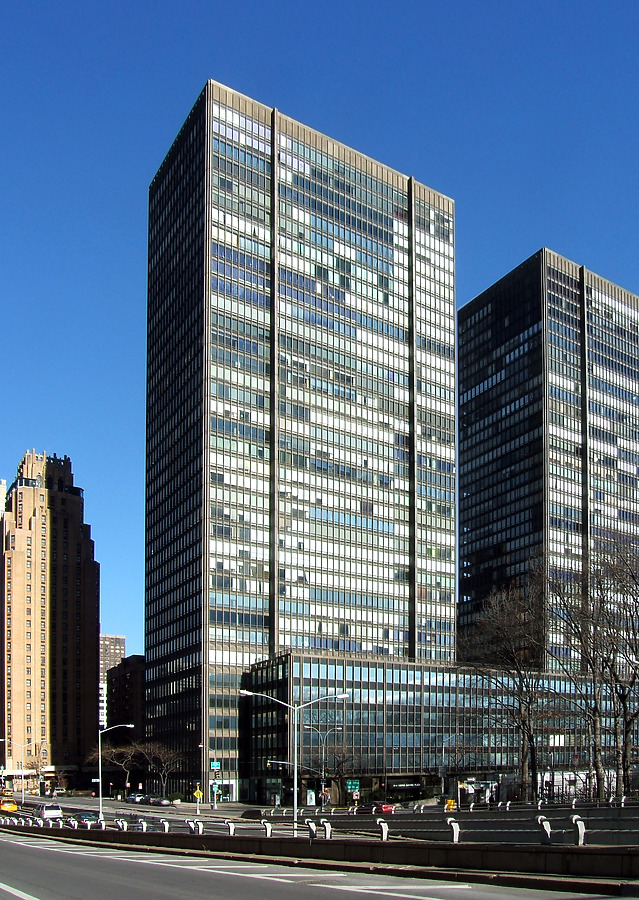 860 U.N. Plaza Apartments by John Cahill