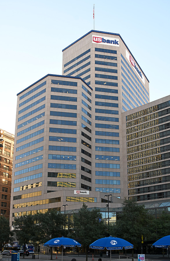 US Bank Tower/Westin Hotel by John W. Cahill