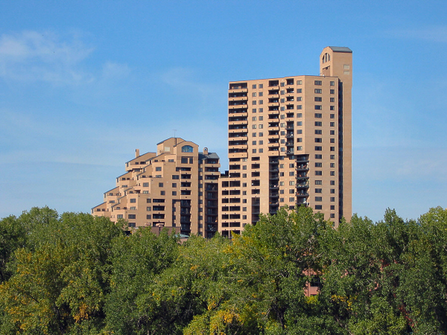 The Falls and the Pinnacle by James Peacock