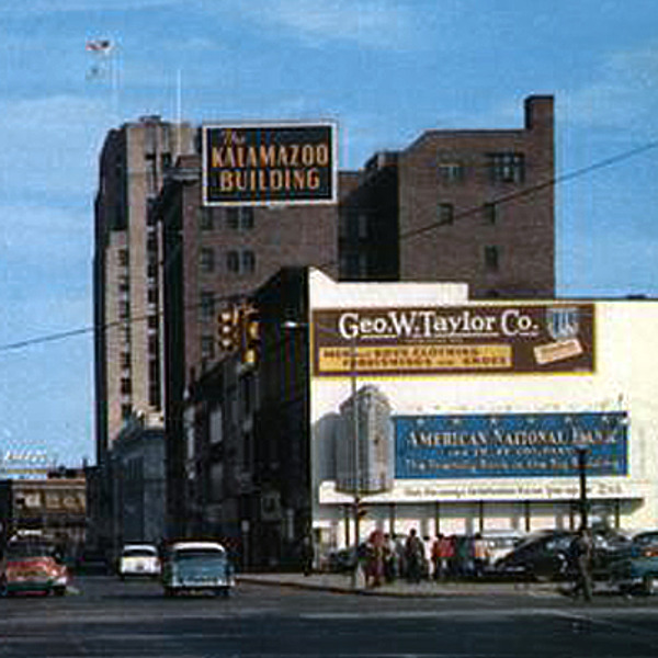 Kalamazoo Building by Water Wonderland Card Company