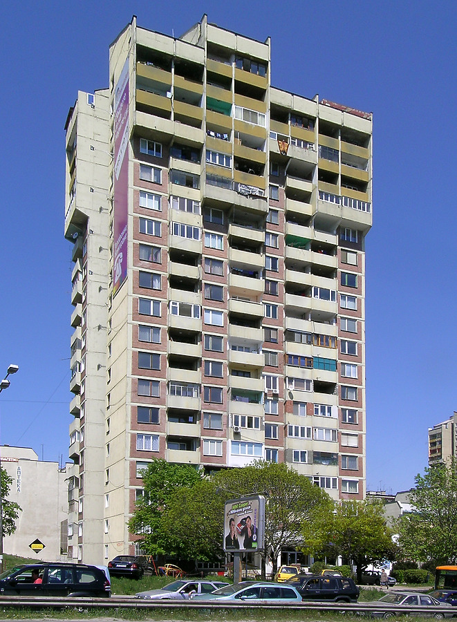 Mladost 1, Block 1B by Kaloian