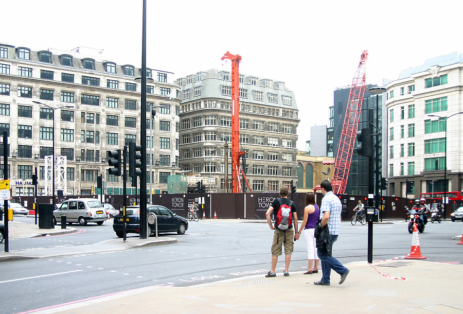 Heron Tower by Tristram Compton