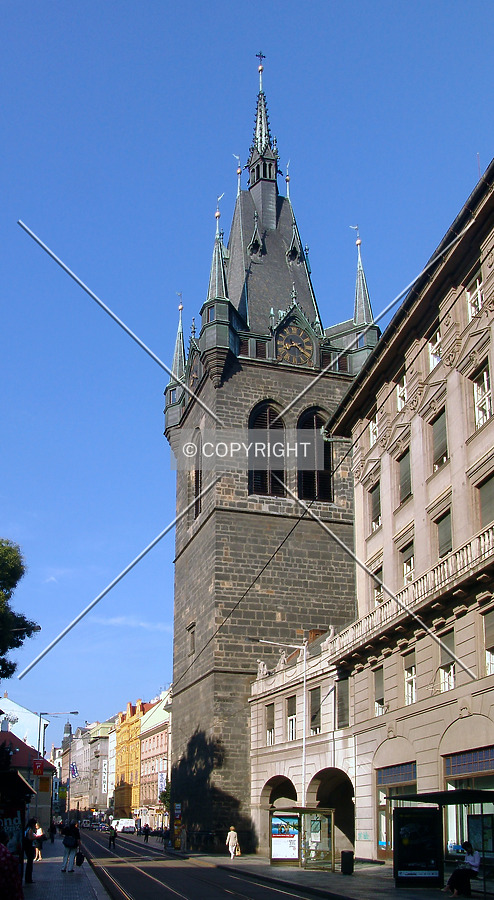 Jindrisska Tower by Alexander Ulyanov