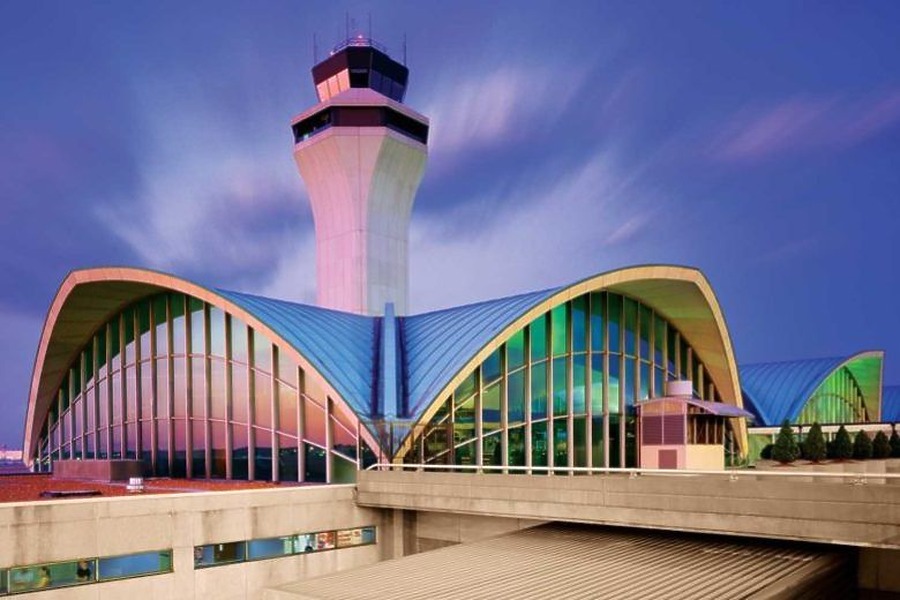 Saint Louis Lambert International Airport Terminal 1 by Explore St. Louis