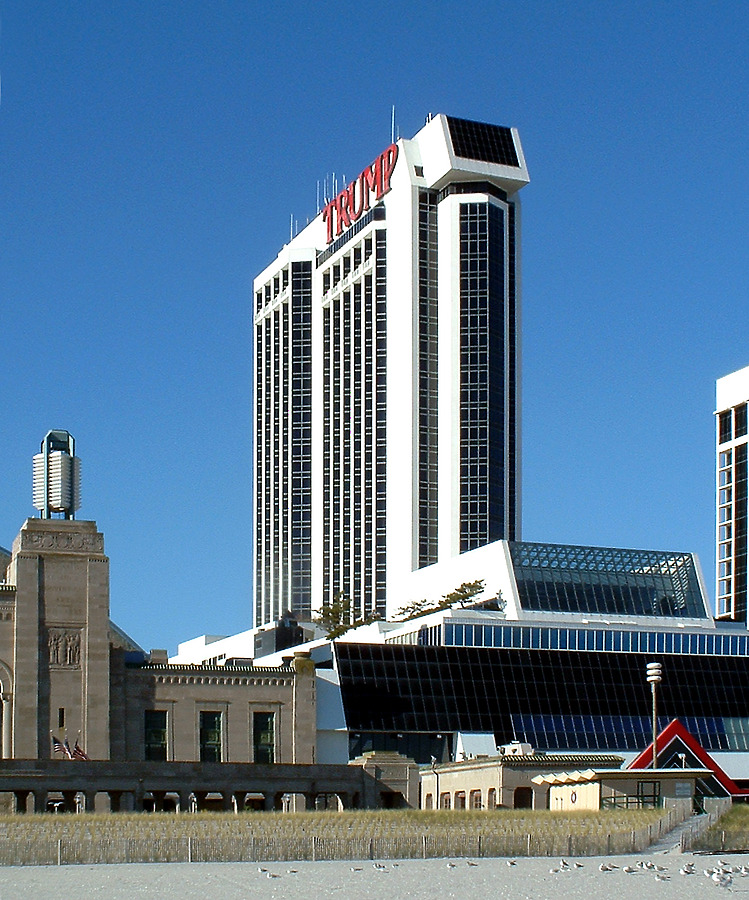 Trump Plaza Hotel by John Cahill