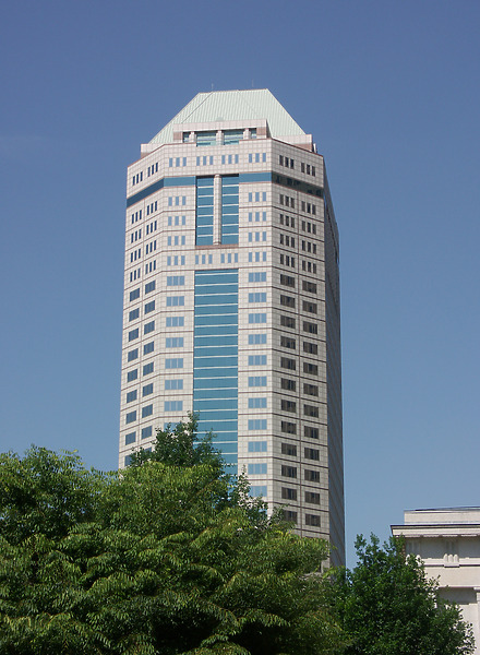 View from the east