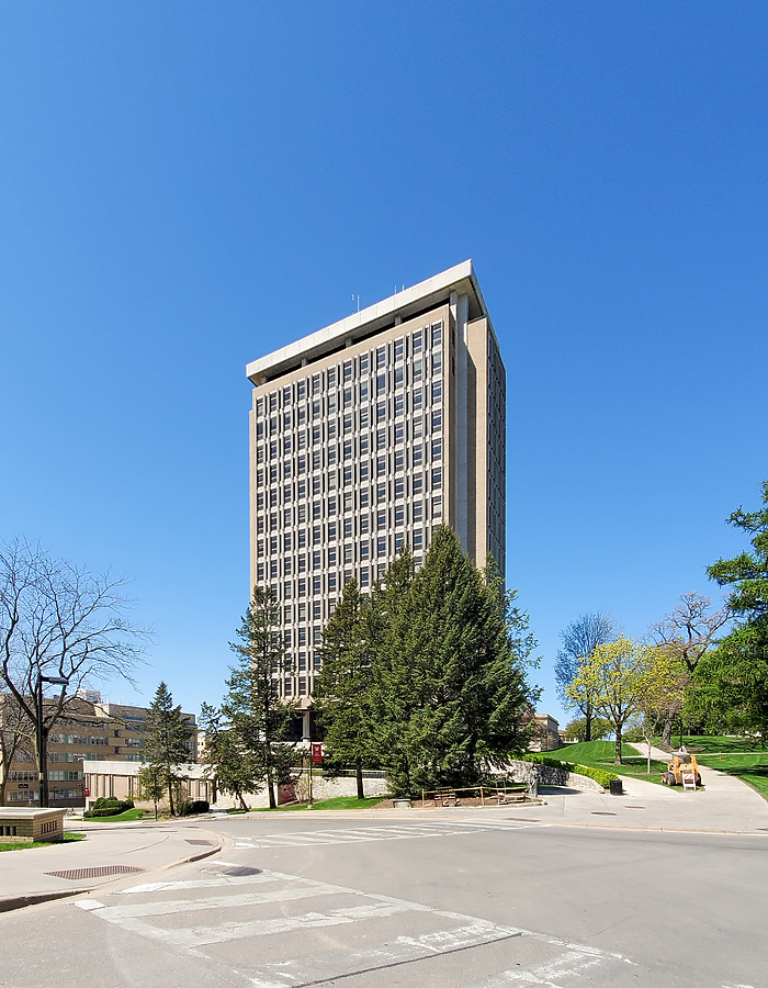 Van Hise Hall by Ryan Hildebrand