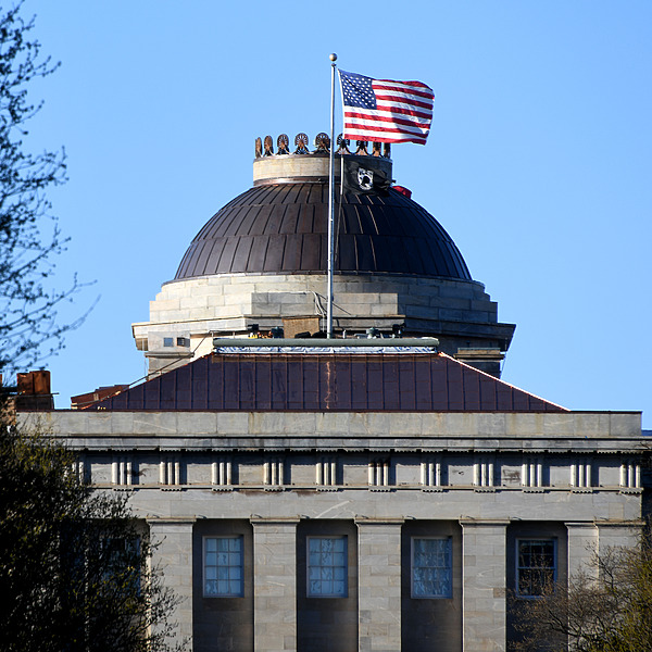 North Carolina State Capitol by John W. Cahill