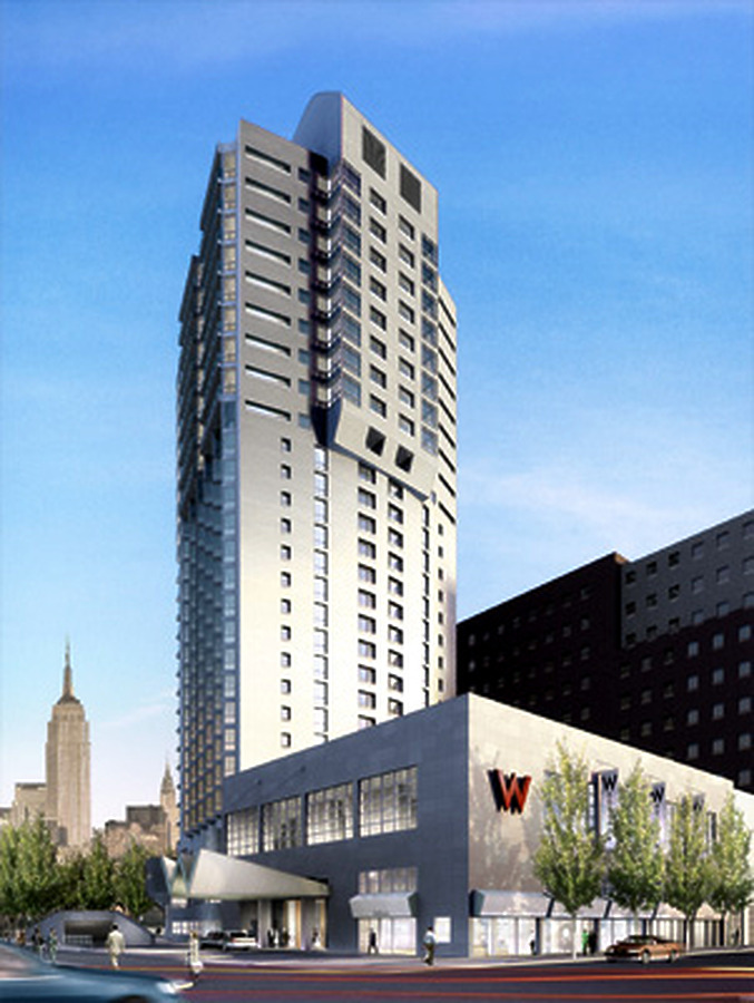 W Hoboken Hotel & Residences by Gwathmey, Siegel & Associates