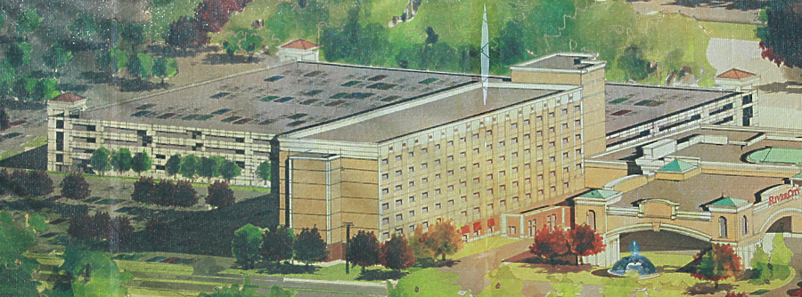 Saint Louis River City Casino Parking Garage by Ryan Hildebrand