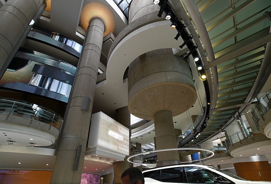 Detroit Marriott at the Renaissance Center by John W. Cahill
