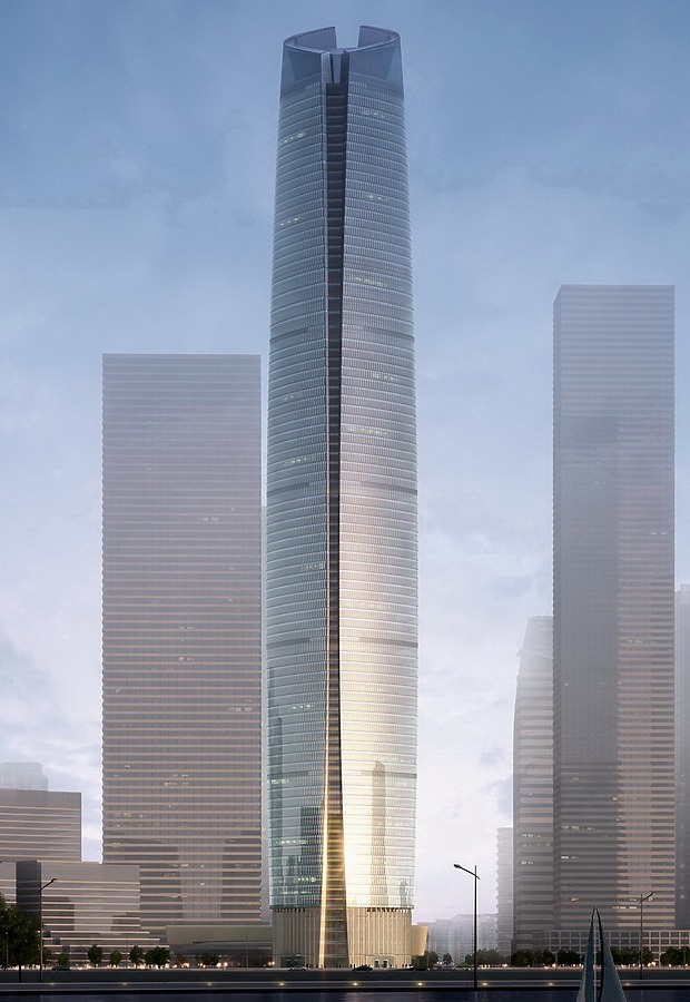 Wuhan Center by East China Architectural Design & Research Institute Co. Ltd.