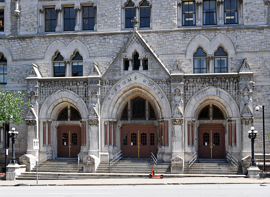 U.S. Custom House by John W. Cahill