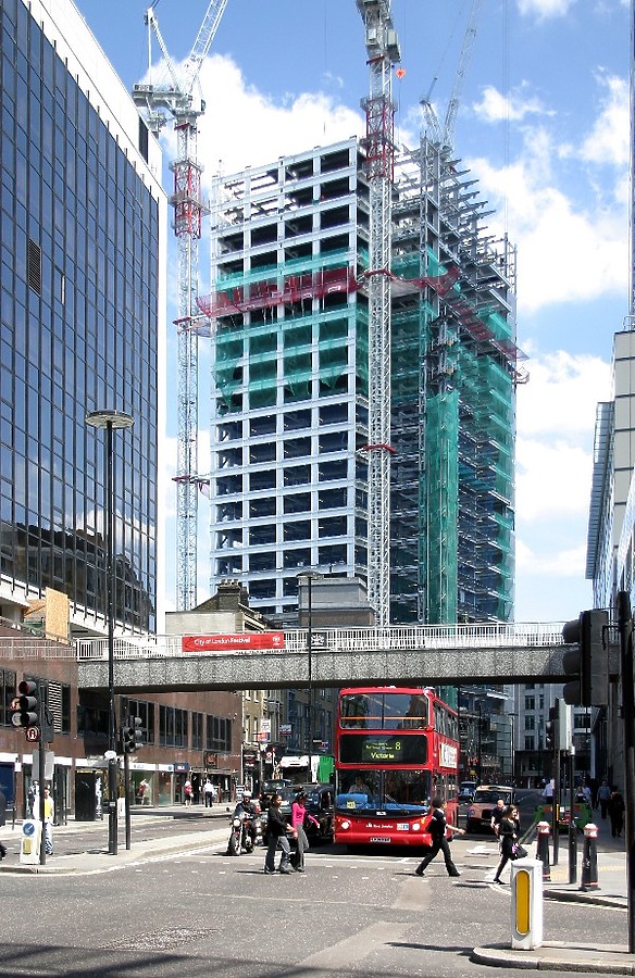 Heron Tower by Tristram Compton