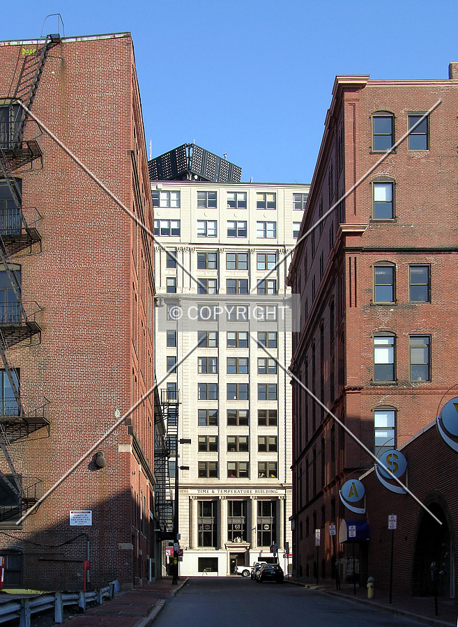 Time and Temperature Building by Chris Patriarca