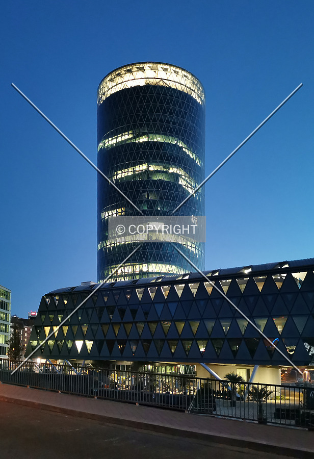Westhafen Tower by Nephilim