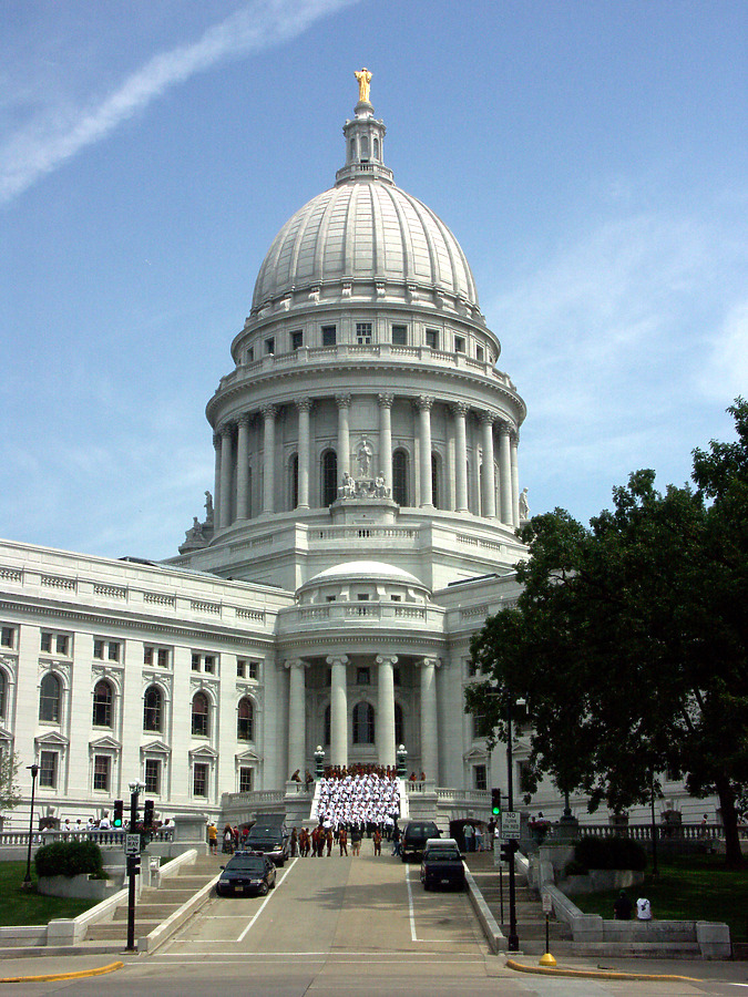Wisconsin State Capitol by Marshall Gerometta
