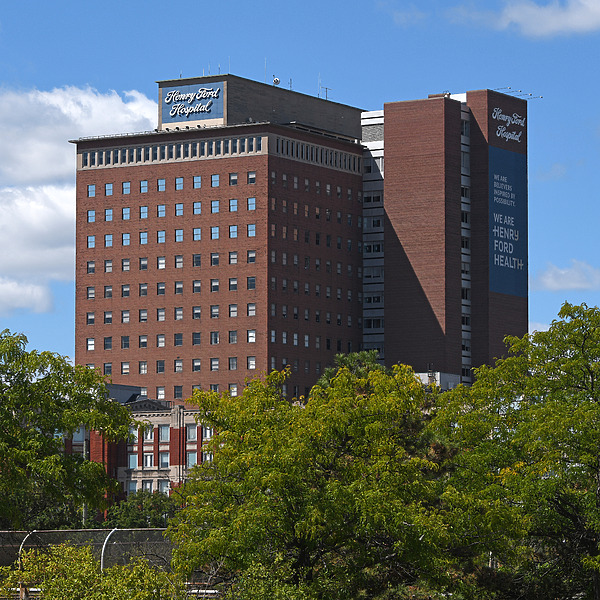 Henry Ford Hospital Clinic Tower by John W. Cahill