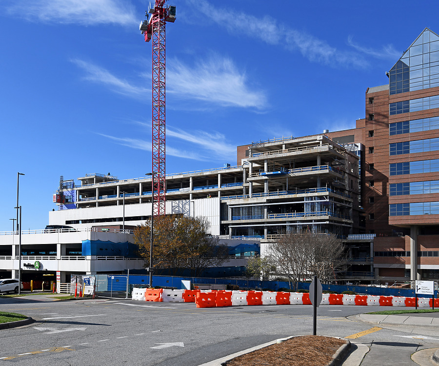 Wake Forest Baptist Medical Center Care Tower by John W. Cahill