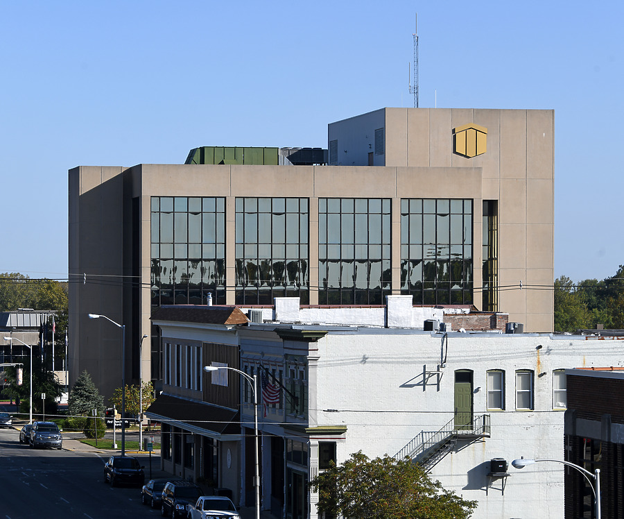 Key Bank Building by John W. Cahill