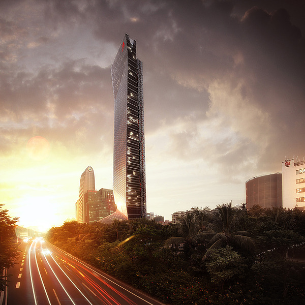 Hanking Center by Luxigon