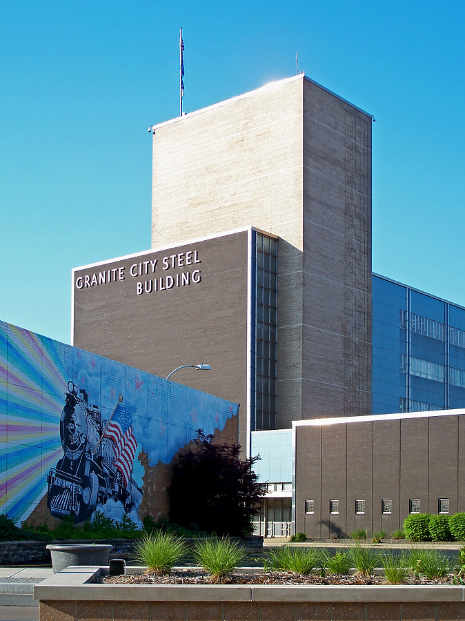 Granite City Steel Building by Ryan Hildebrand