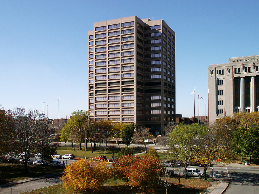 Criminal Courts Administration Building by Daniel Kieckhefer