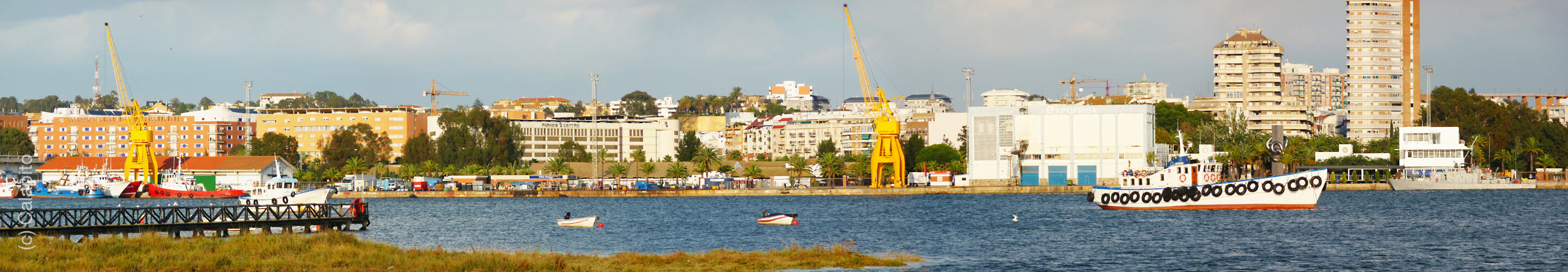 Panorama of Huelva