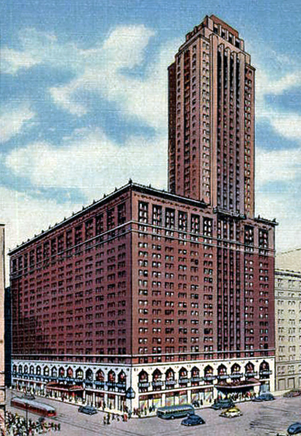 Morrison Hotel by Curt Teich & Co.