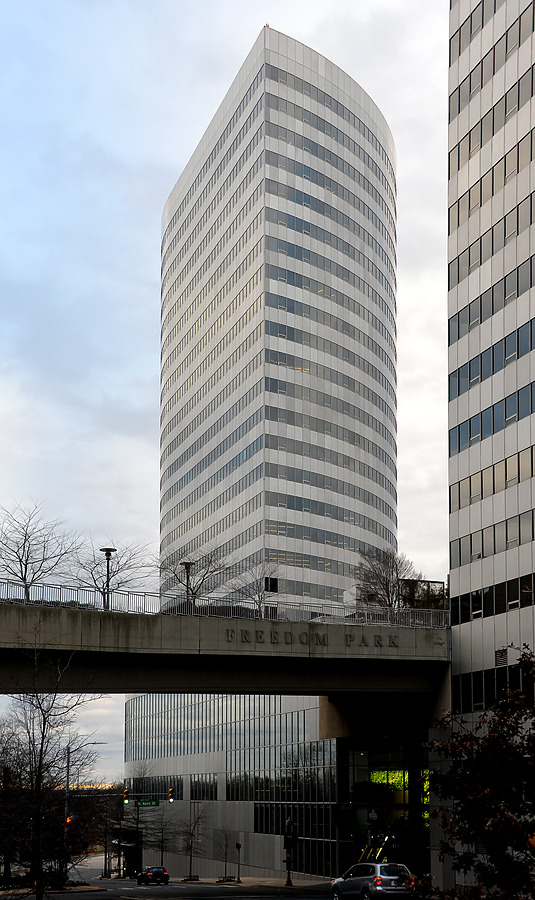 Rosslyn Twin Tower One by John W. Cahill