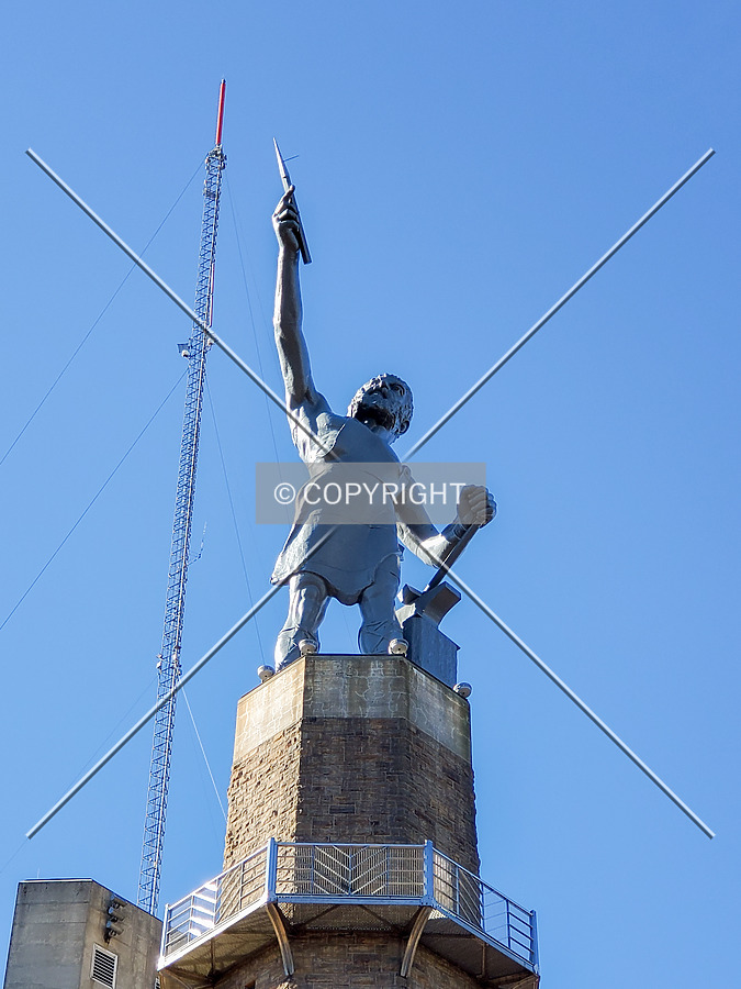 Vulcan Statue by Ryan Hildebrand
