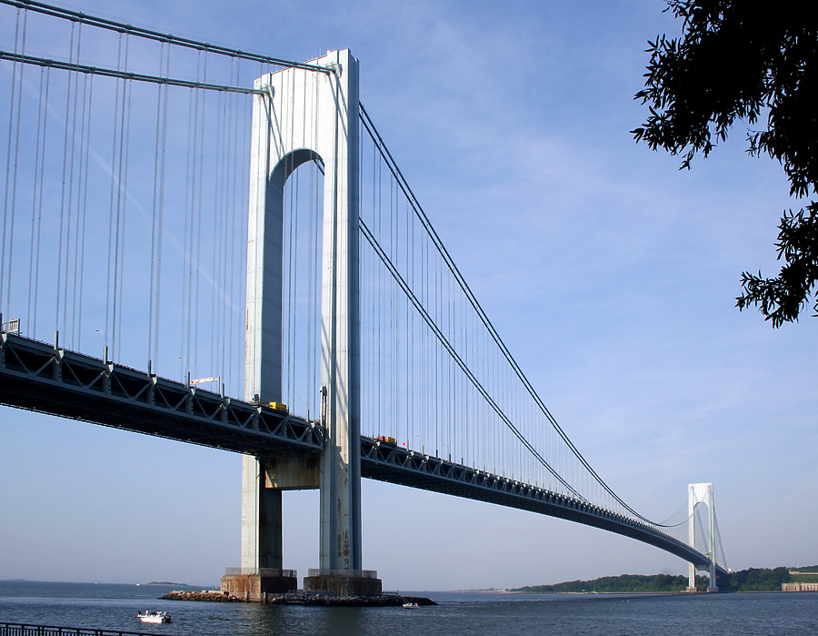 Verrazano-Narrows Bridge by Marshall Gerometta
