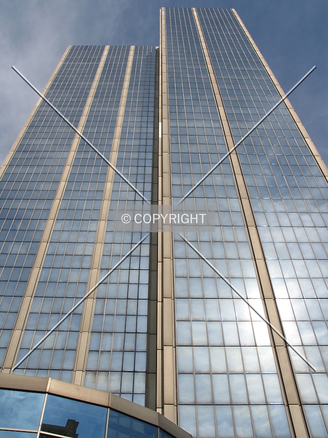 Blue Tower by Emmanuel D.