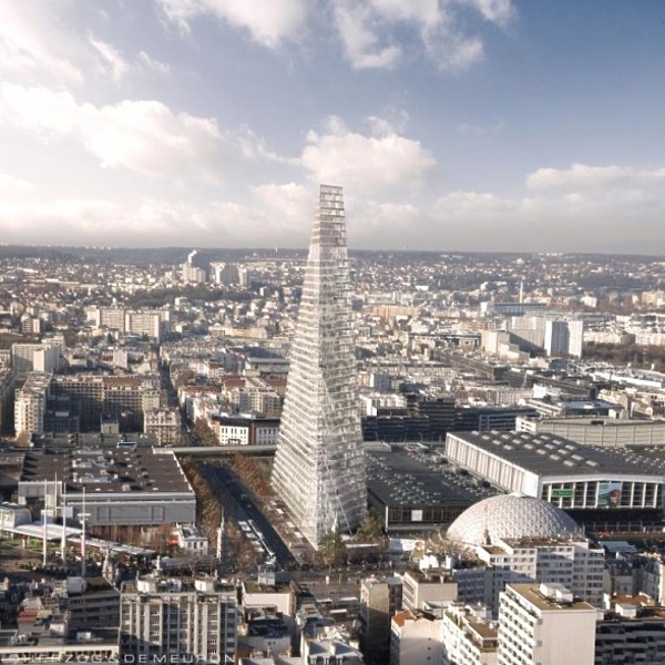 Tour Triangle by Herzog & de Meuron Architekten AG