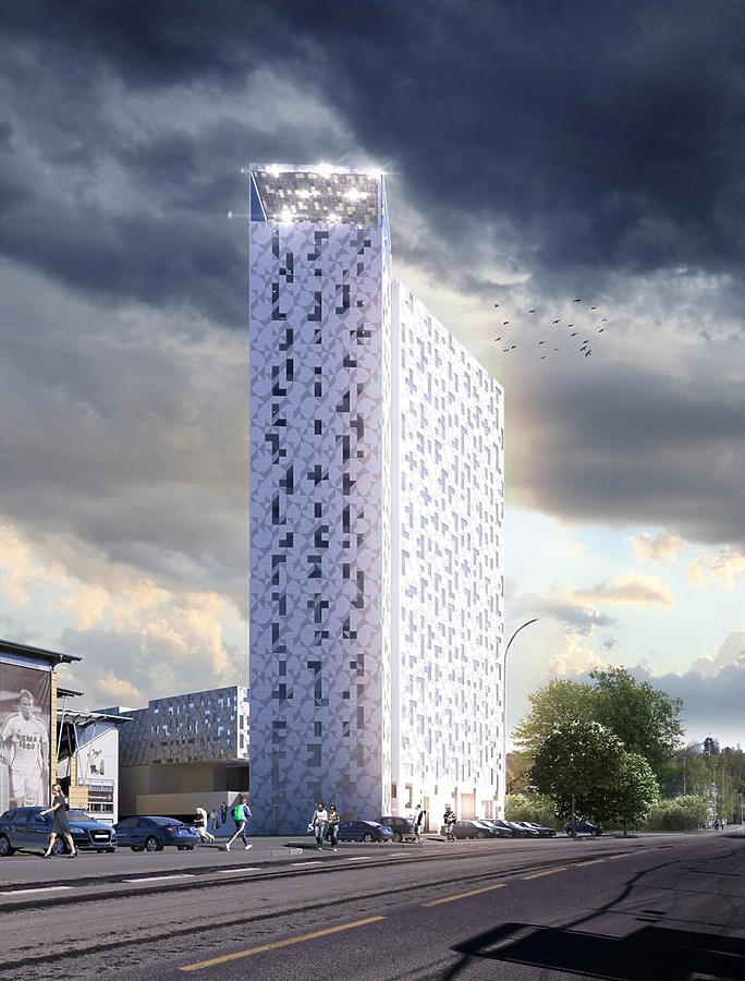 Scandic Lerkendal by Voll Arkitekter 