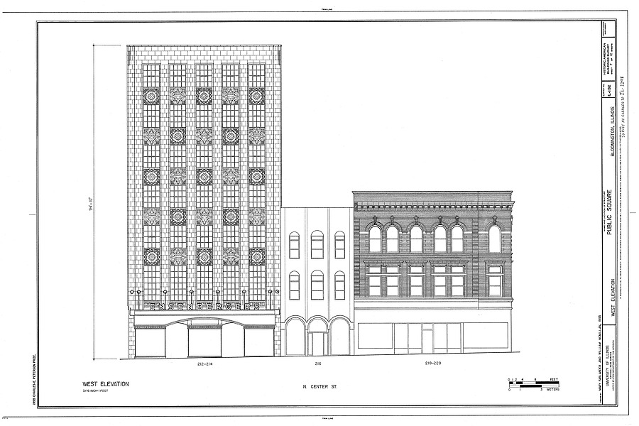 Ensenberger Building by Library of Congress, Prints and Photographs Division, HABS