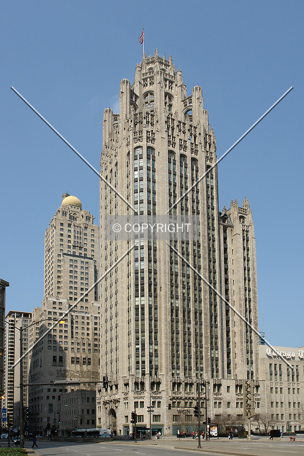Tribune Tower by Nephilim