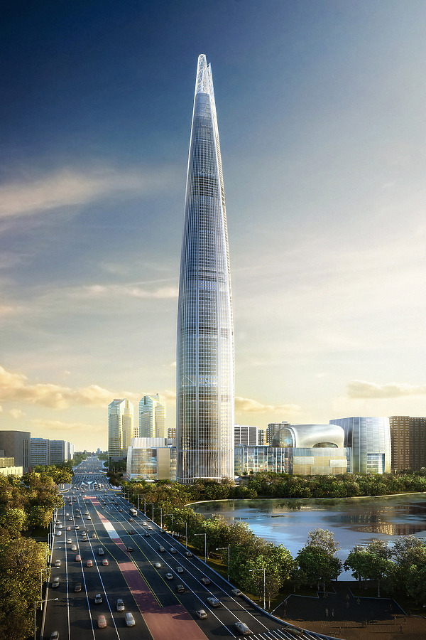 Lotte World Tower by Kohn Pedersen Fox Associates PC