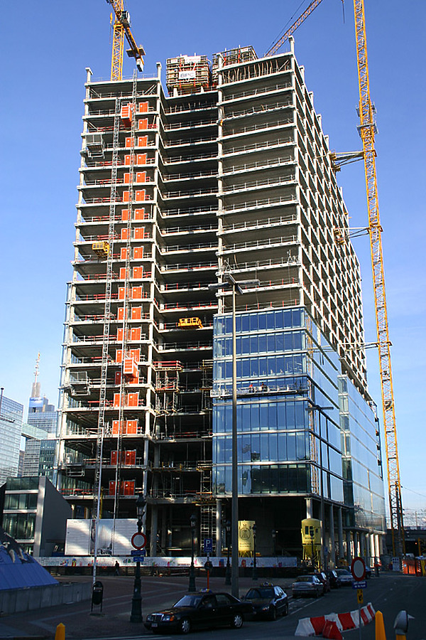 Belfius Tower by Michiel van Dijk