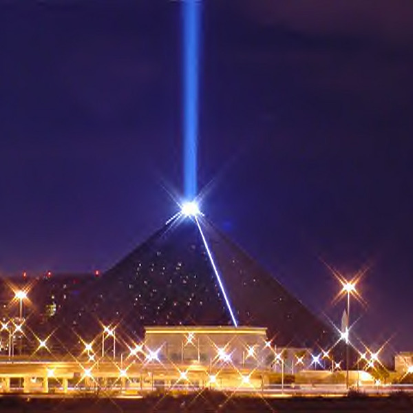 Luxor Pyramid by Marshall Gerometta