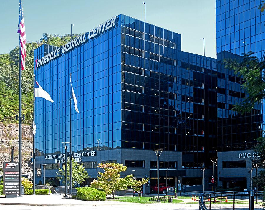 Pikeville Medical Center Parking Garage by John W. Cahill