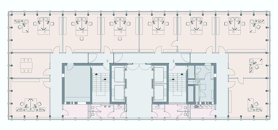 Vodafone-Hochhaus by Rhode Kellermann Wawrowsky